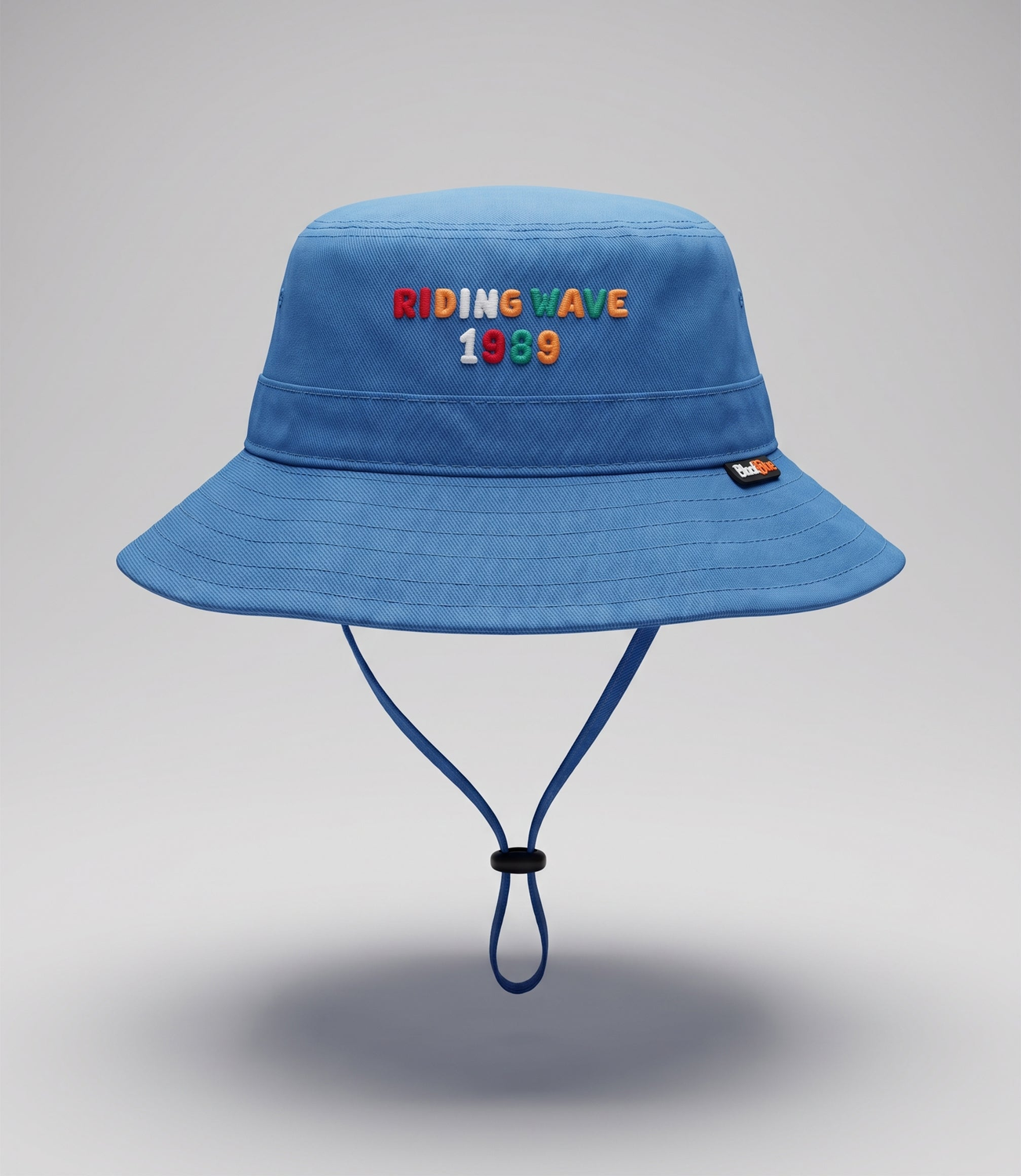 Gorro niño bucket B91621270258 azul Black and blue-0