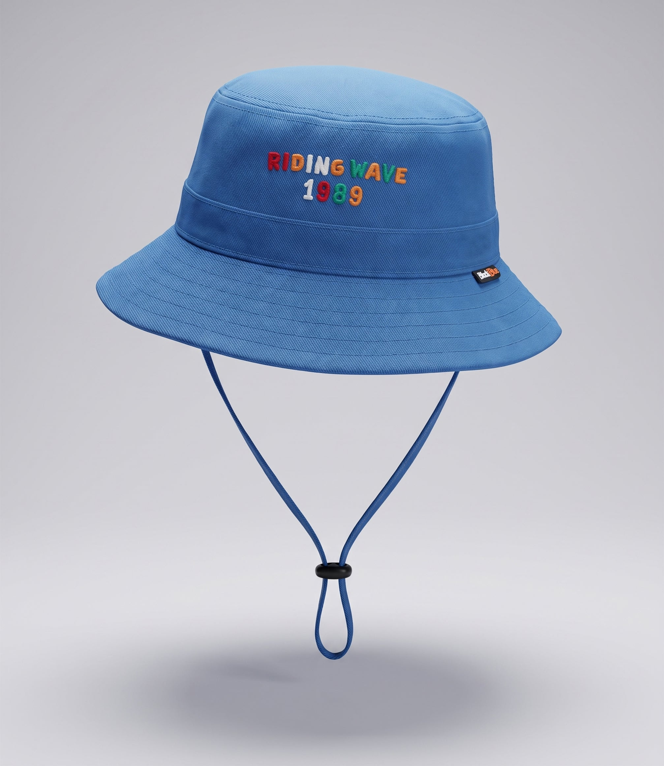 Gorro niño bucket B91621270258 azul Black and blue-2