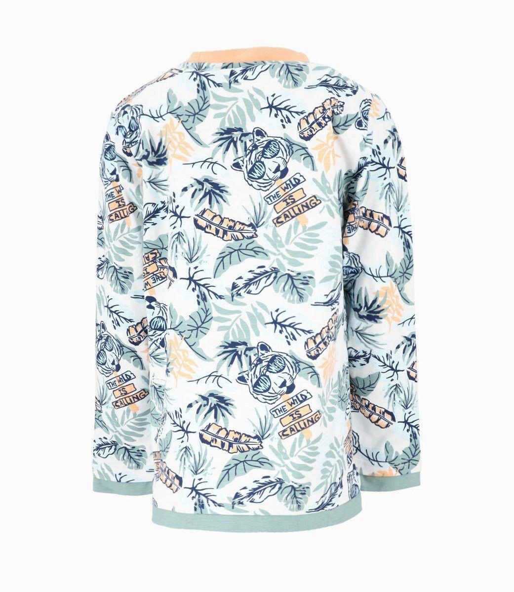 Polera manga larga niño estampada estampado 4 Kids-2