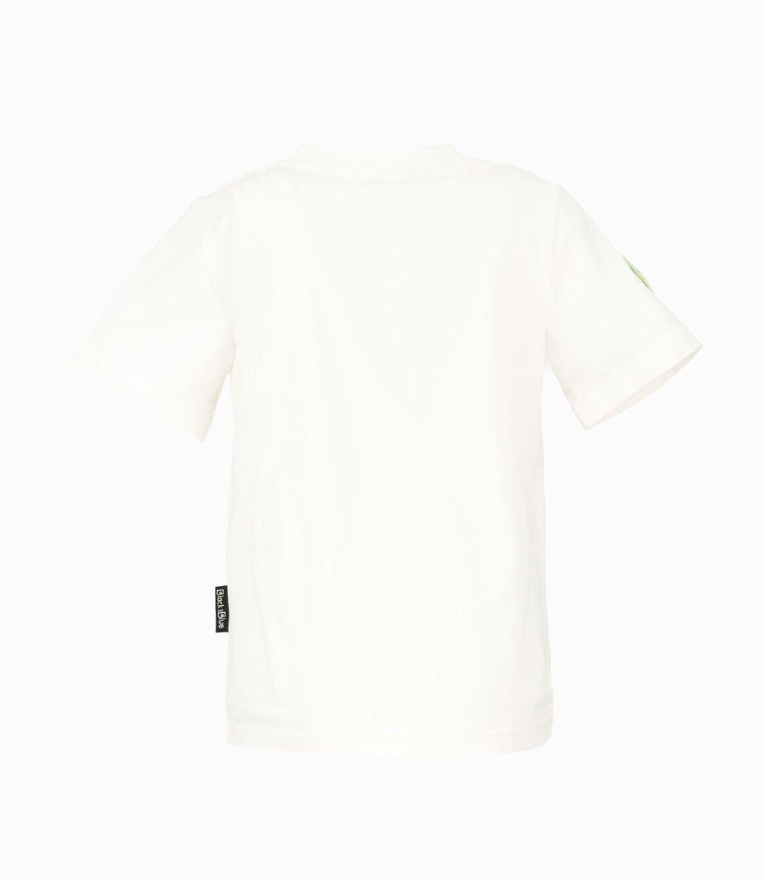 Polera manga corta bebé beach crudo Black and Blue-1