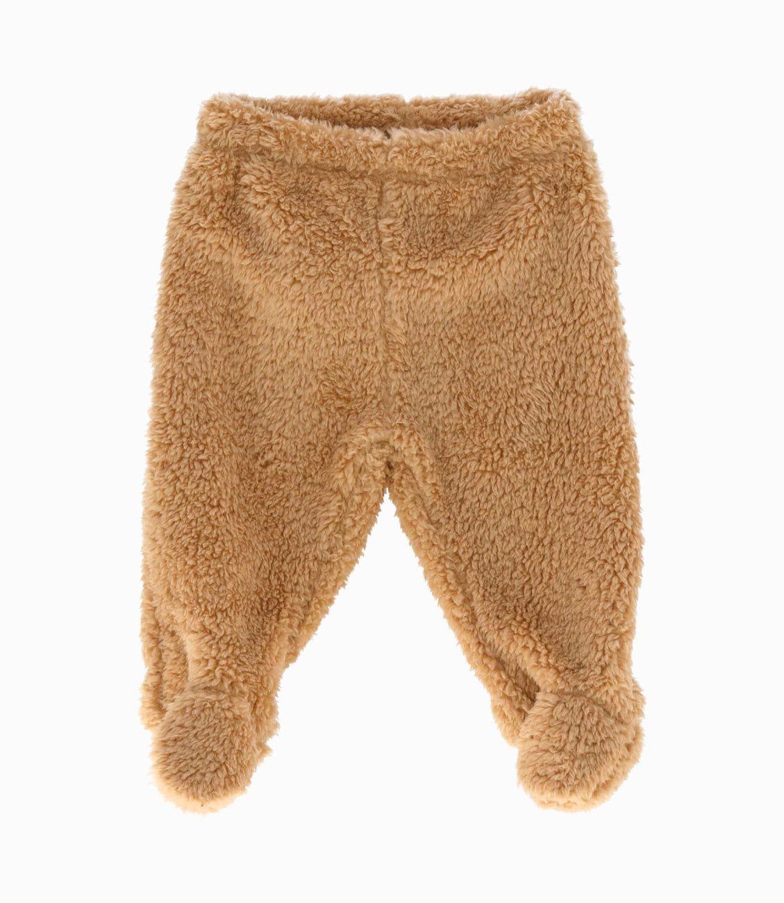 Buzo recién nacido sherpa beige Black and Blue-3