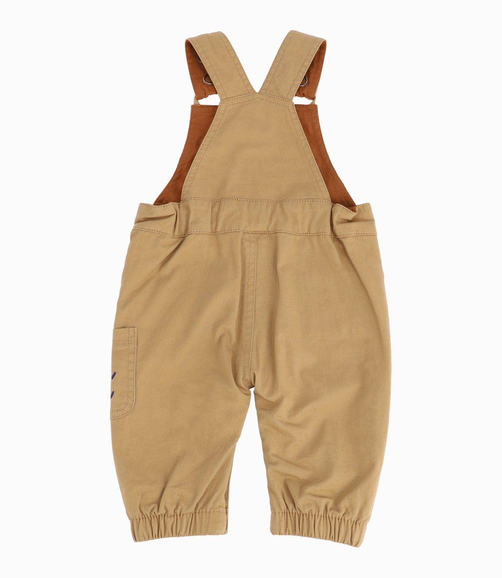 Jardinera Recién Nacido Con Zorrito Black And Blue Khaky-2