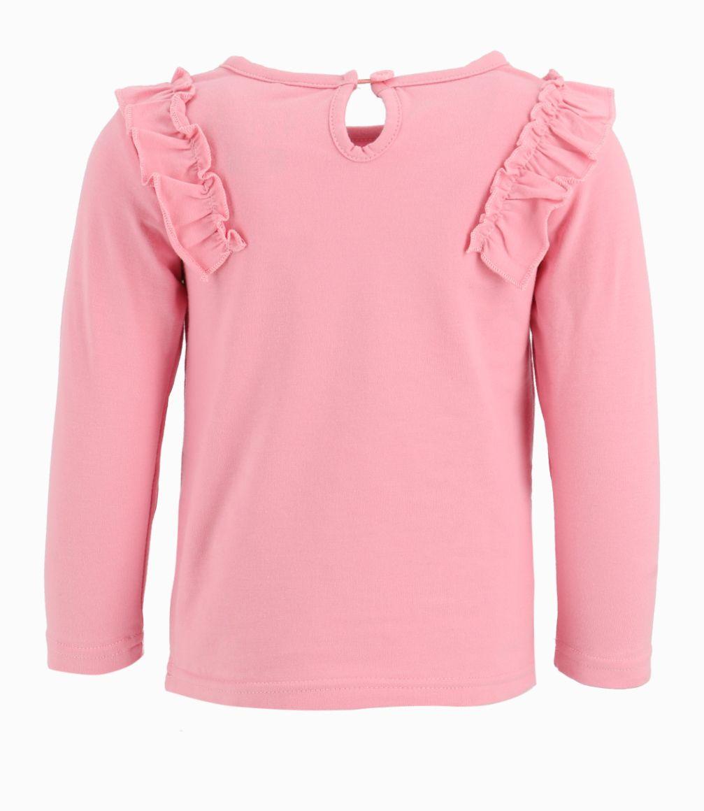 Polera Bebé Niña Con Estampado De Flores Rosado 4 Kids-2