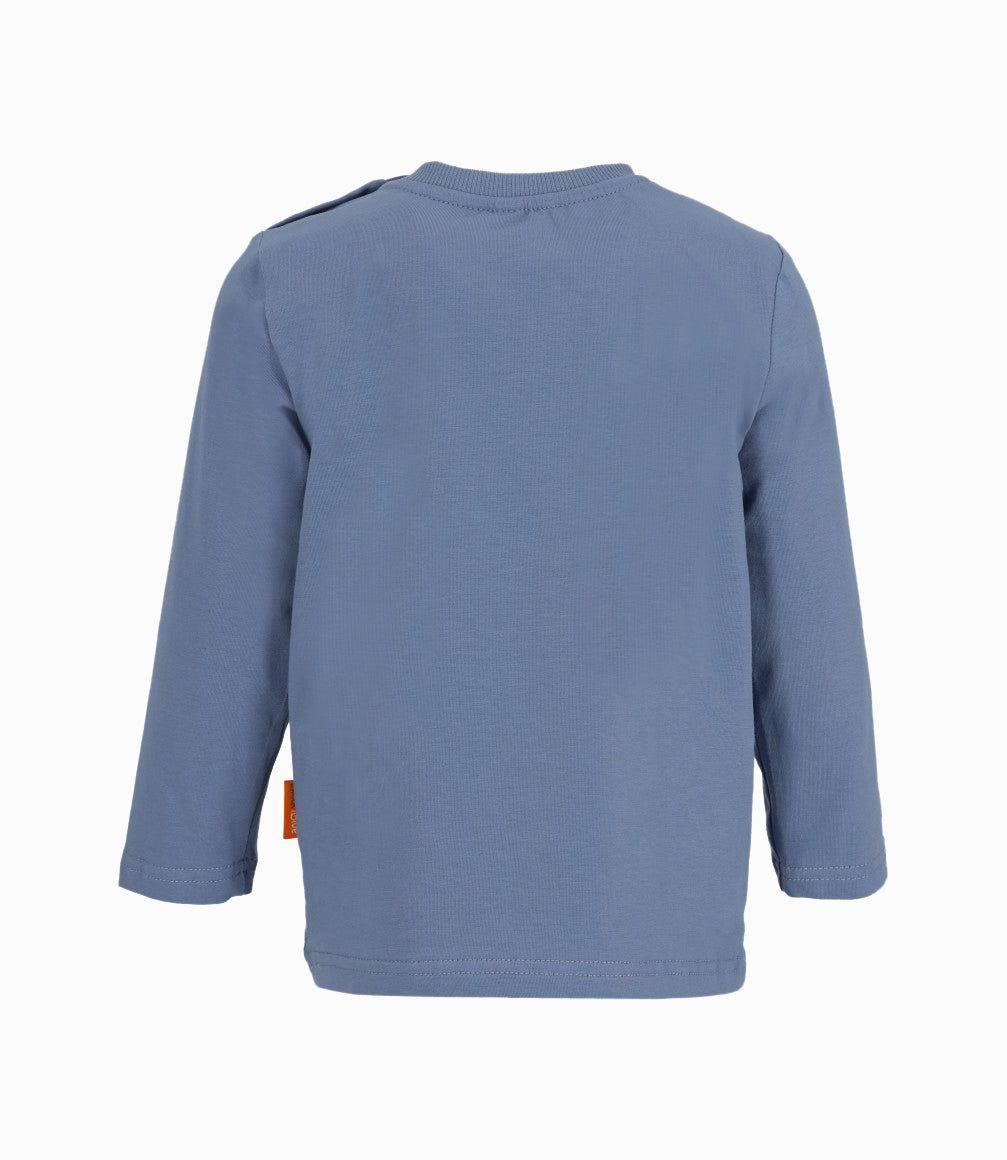 Polera bebés california celeste Black and Blue-1