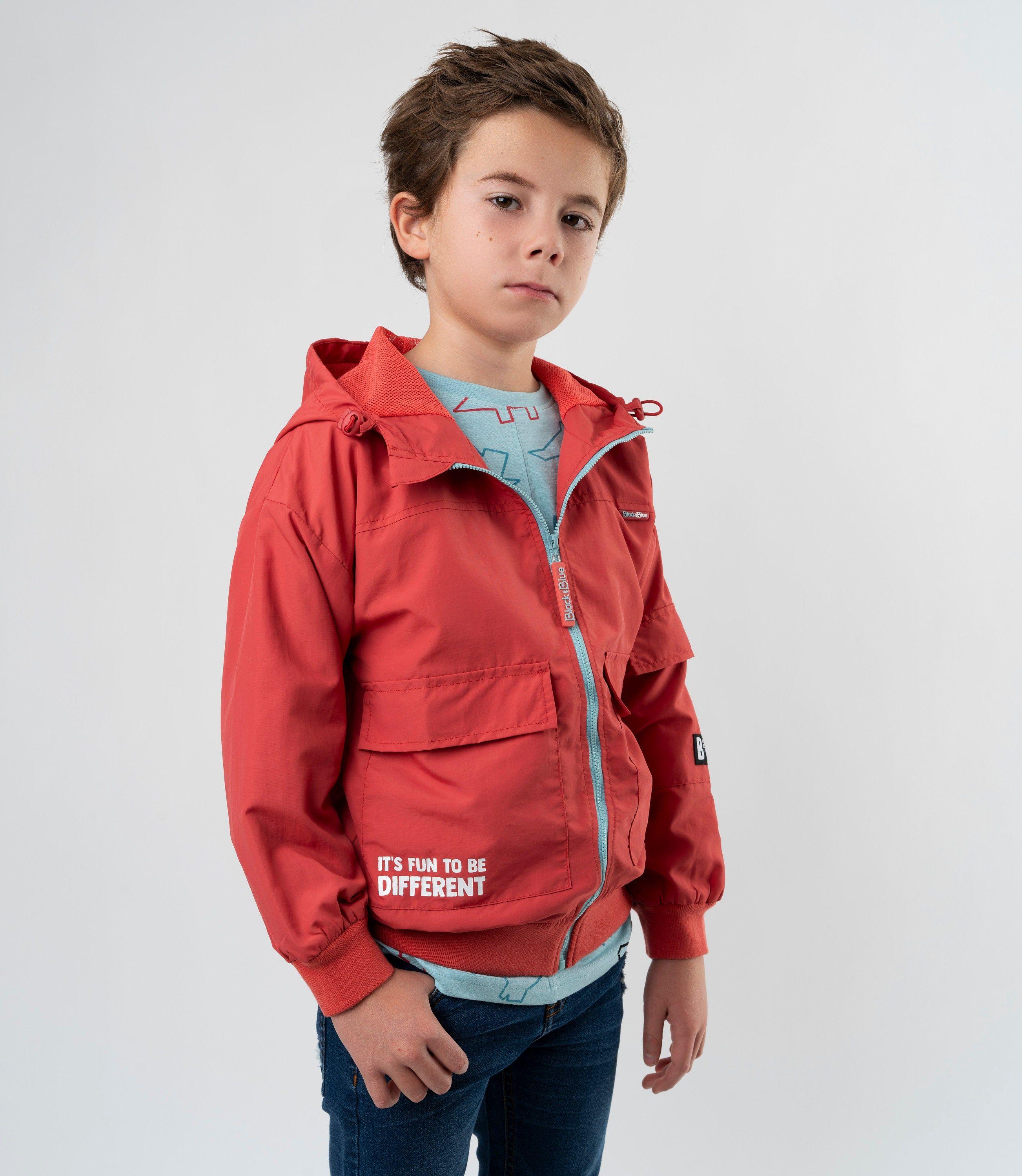 Chaqueta niño cargo Rojo Black and Blue-0