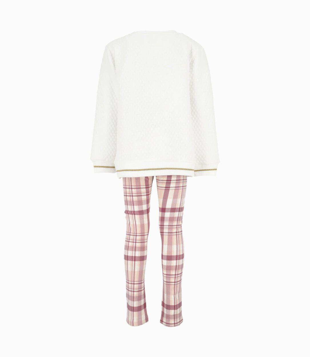 Conjunto niña estrella blanco 4 Kids-1