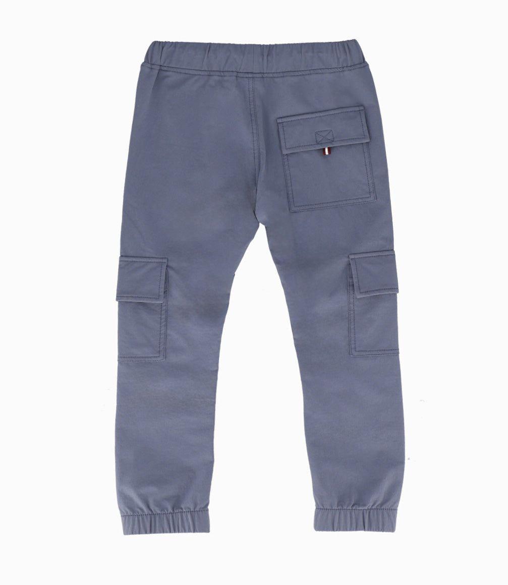 Pantalón niño jogger azul piedra Black and Blue-2