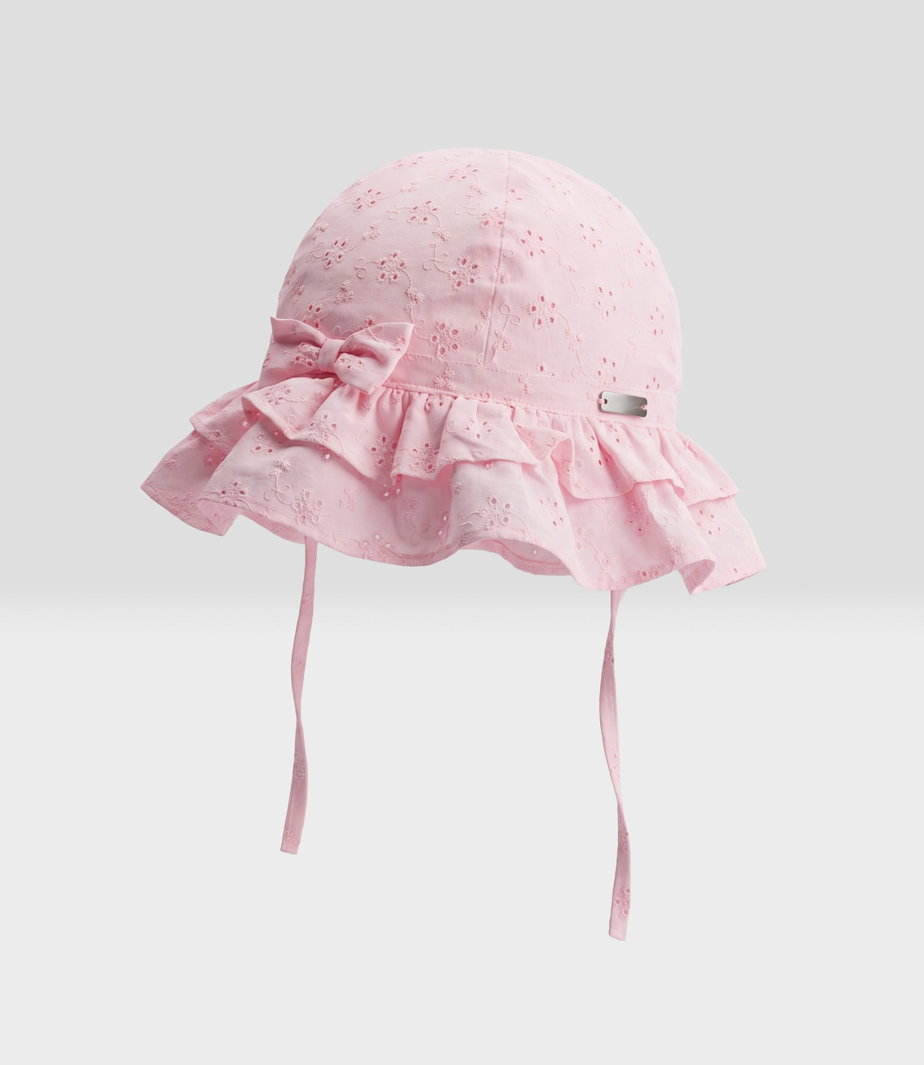 Gorro recién nacida bucket  L93621270102 rosado Limonada-0