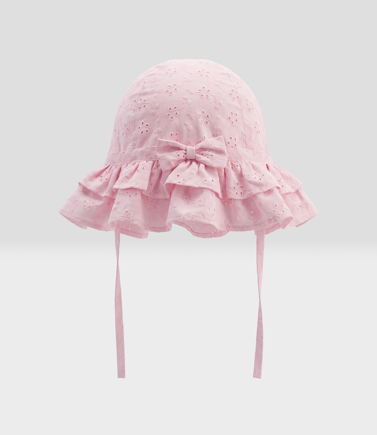 Gorro recién nacida bucket  L93621270102 rosado Limonada-1