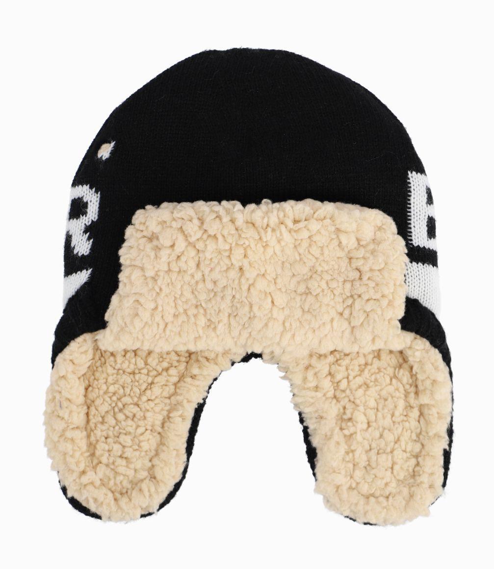 Gorro Niño Aviador Negro-0