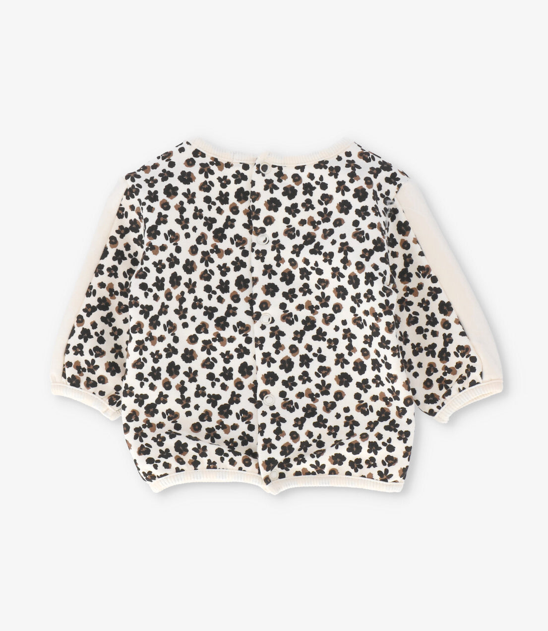Buzo recién nacida animal print crudo Limonada-2