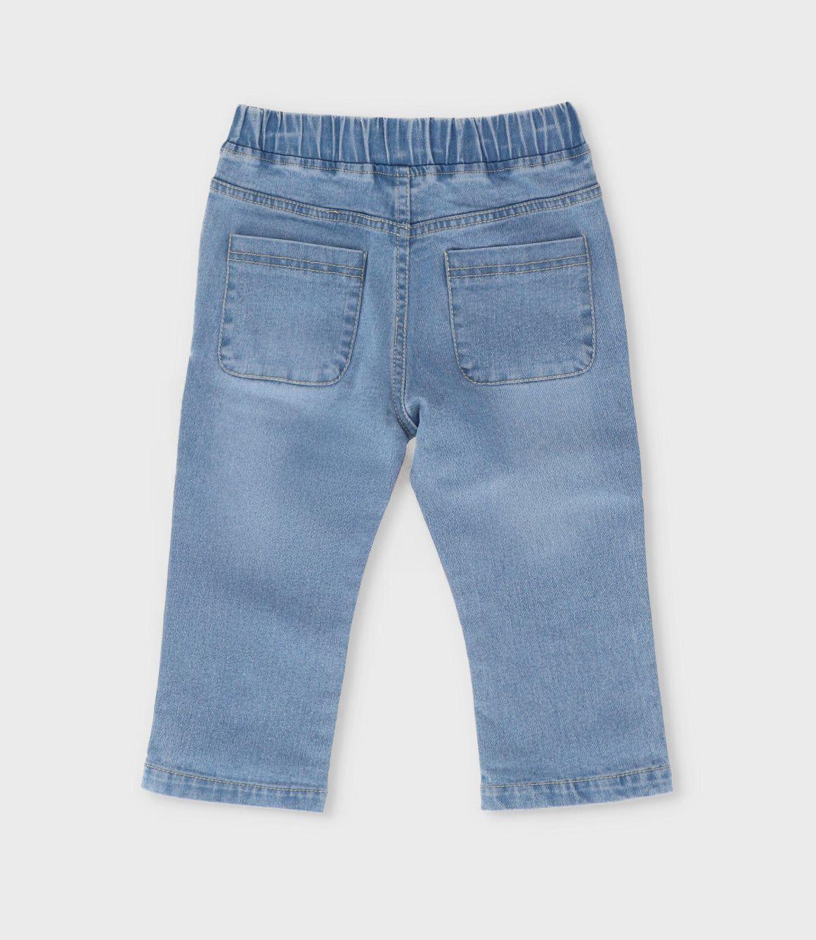 Jeans bebé recto celeste Black and Blue-2