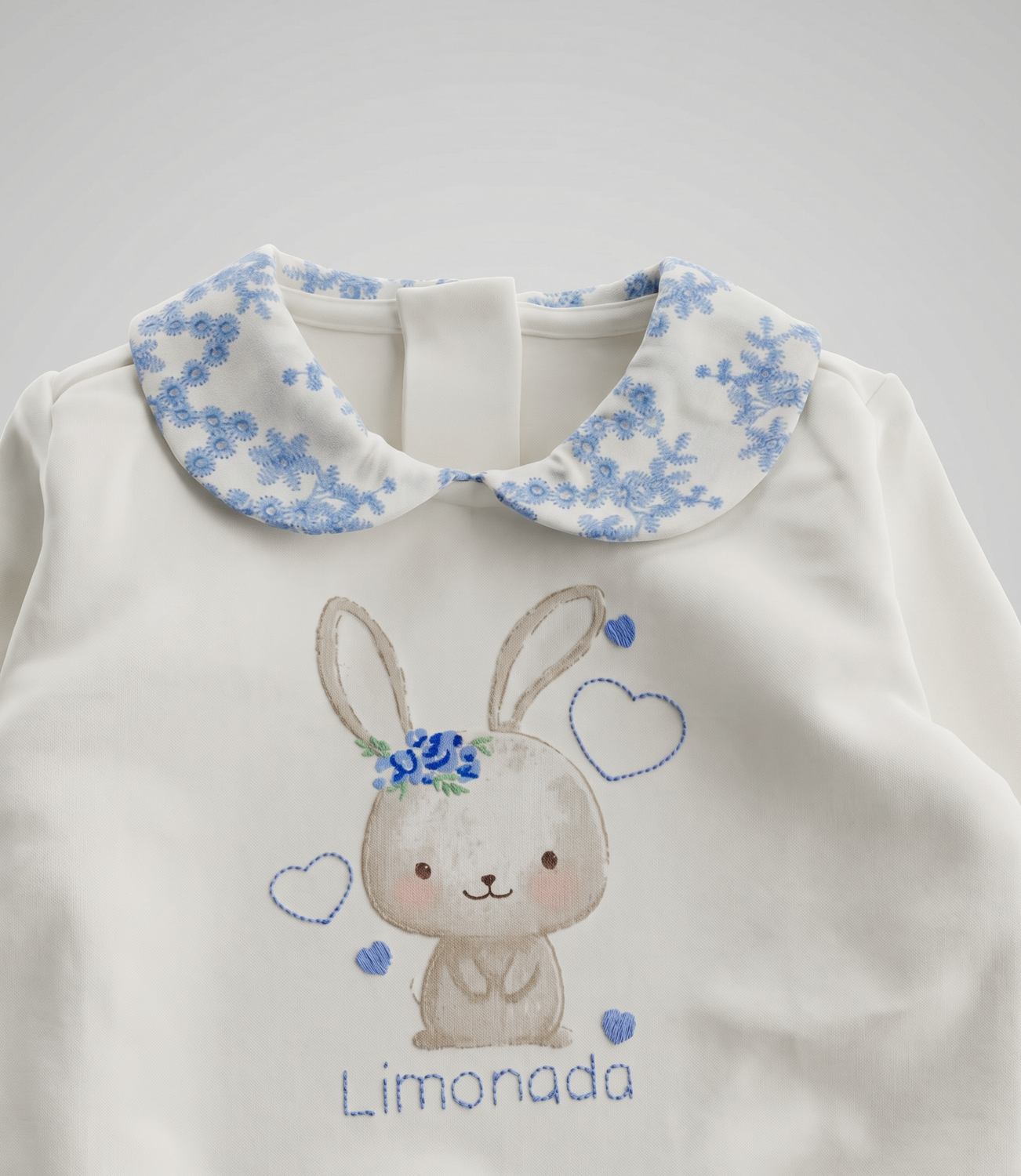 Conjunto recién nacida conejo  L13221270261 celeste Limonada-3
