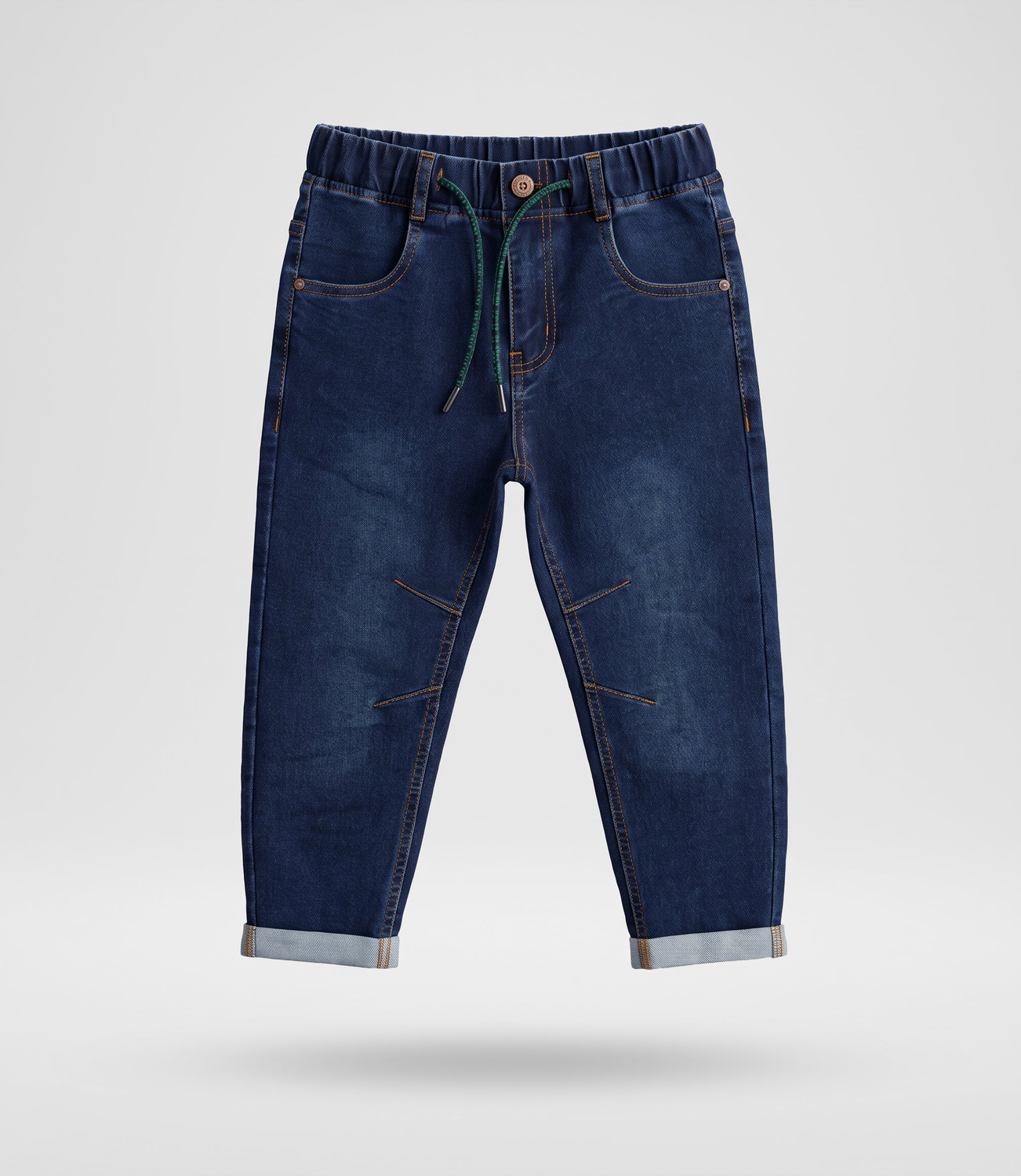 Jeans niño baggy B11111270209 denim azul Black and blue-0