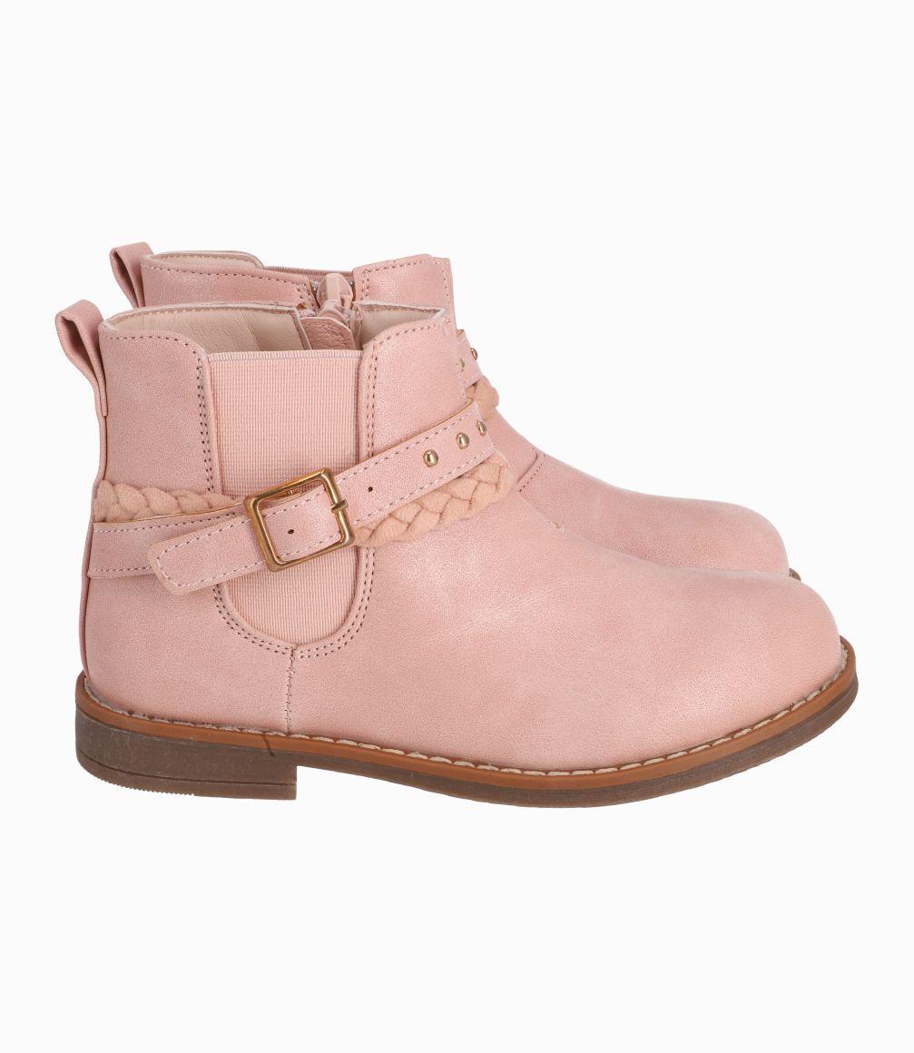 Botín Bebé Niña Vaquero 4 Kids Camel-1