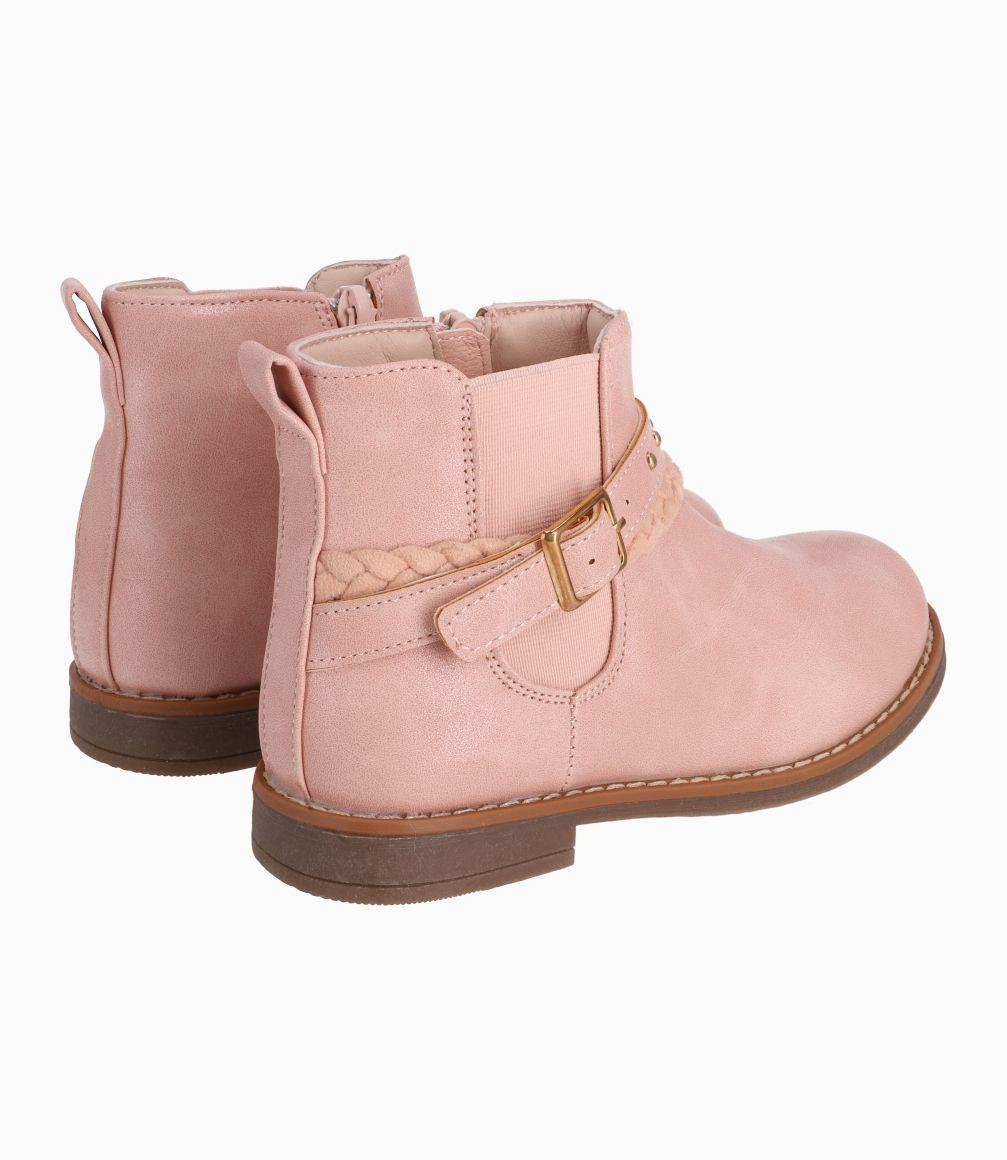 Botín Bebé Niña Vaquero 4 Kids Camel-2