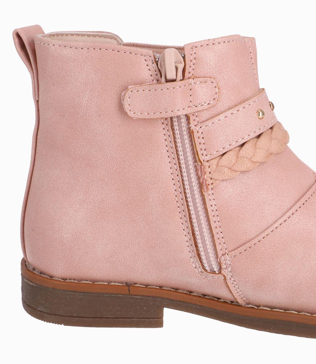 Botín Bebé Niña Vaquero 4 Kids Camel-3