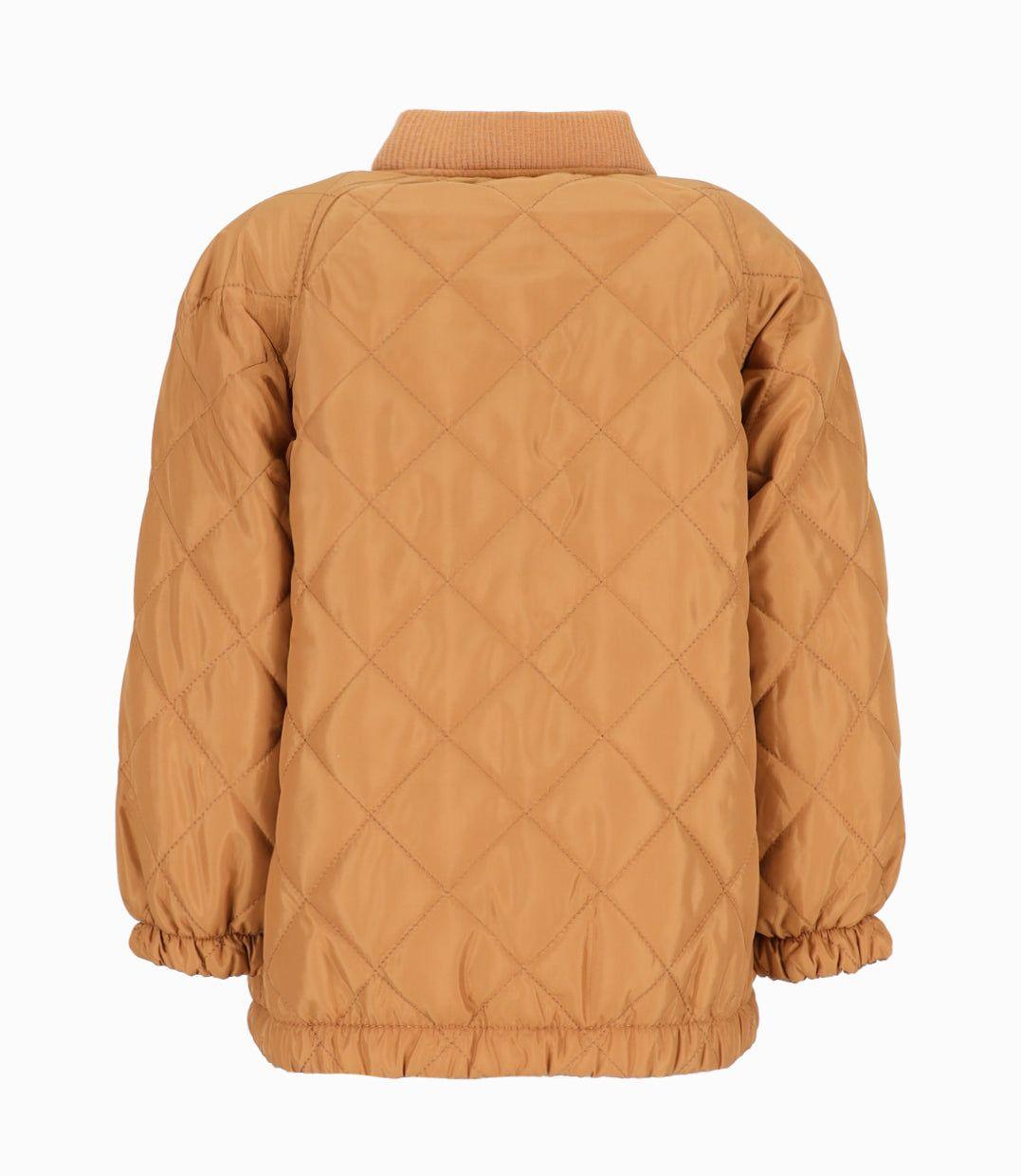 Chaqueta niño bomber camel Black and Blue-1