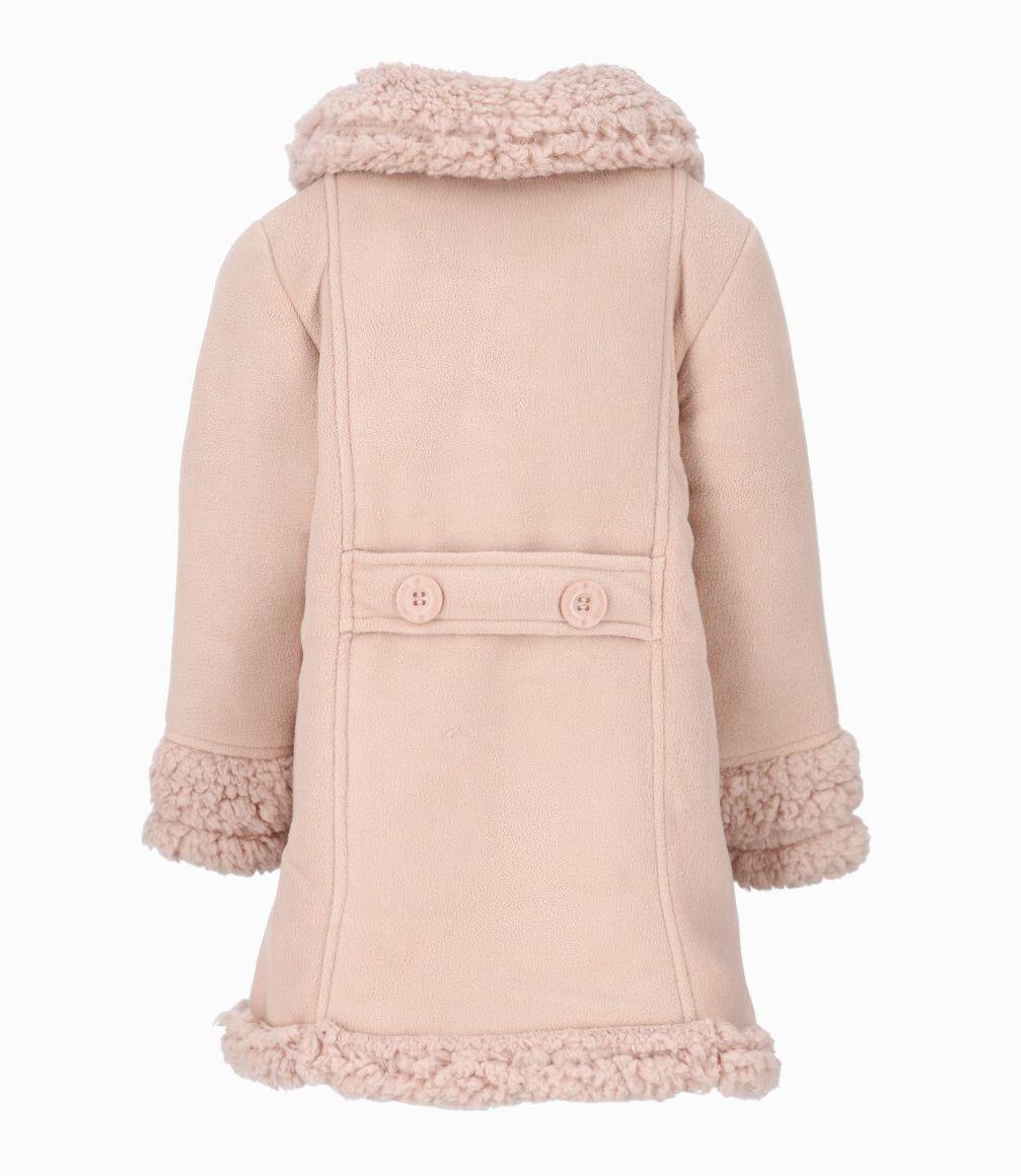 Abrigo niña clásico beige Limonada-1