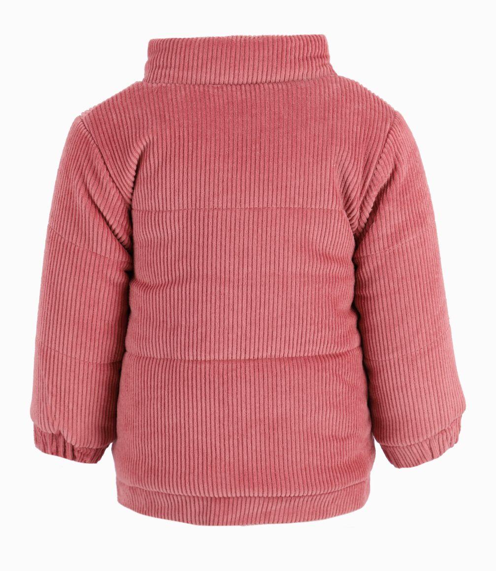 Chaqueta Bebé Niña De Cotelé Rosado-1