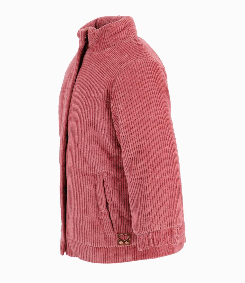 Chaqueta Bebé Niña De Cotelé Rosado-2