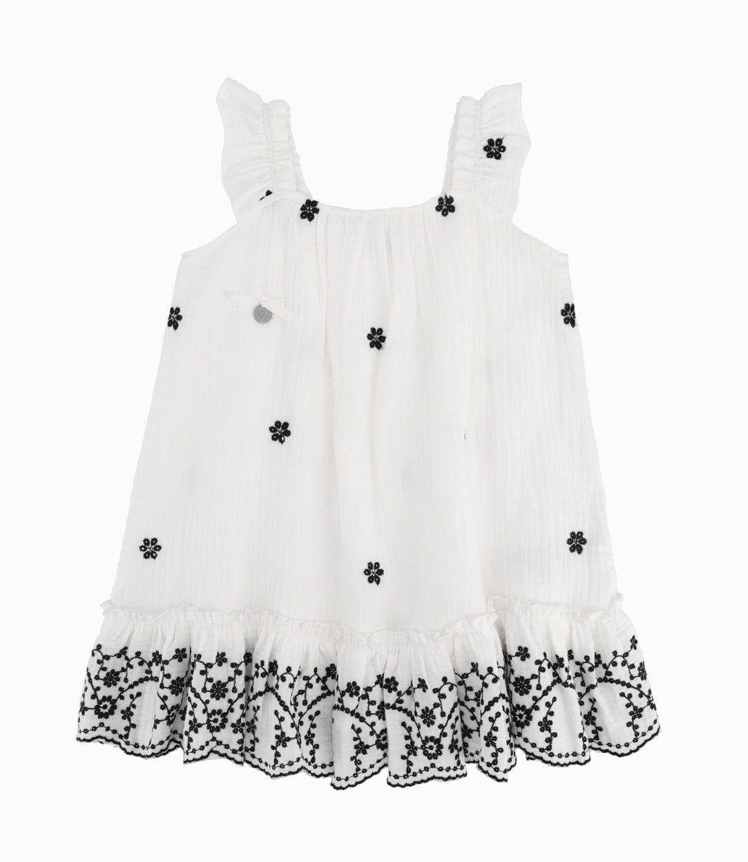 Vestido Bebé Con Oso-0