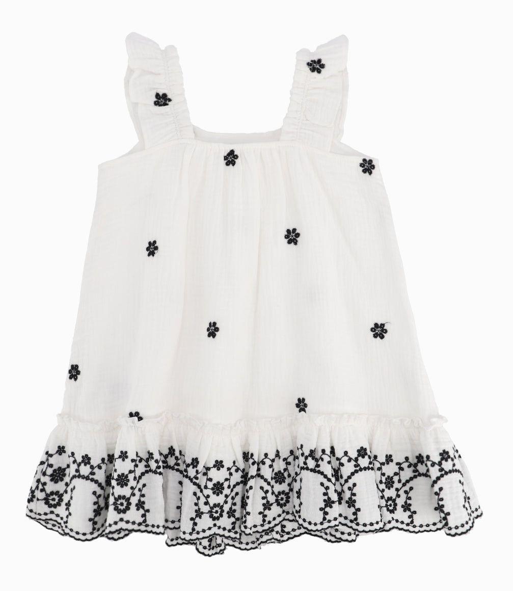 Vestido Bebé Con Oso-5