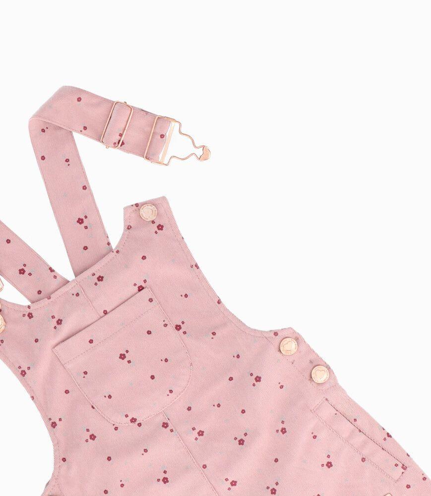 Jardinera niña jumper morado 4 Kids-2