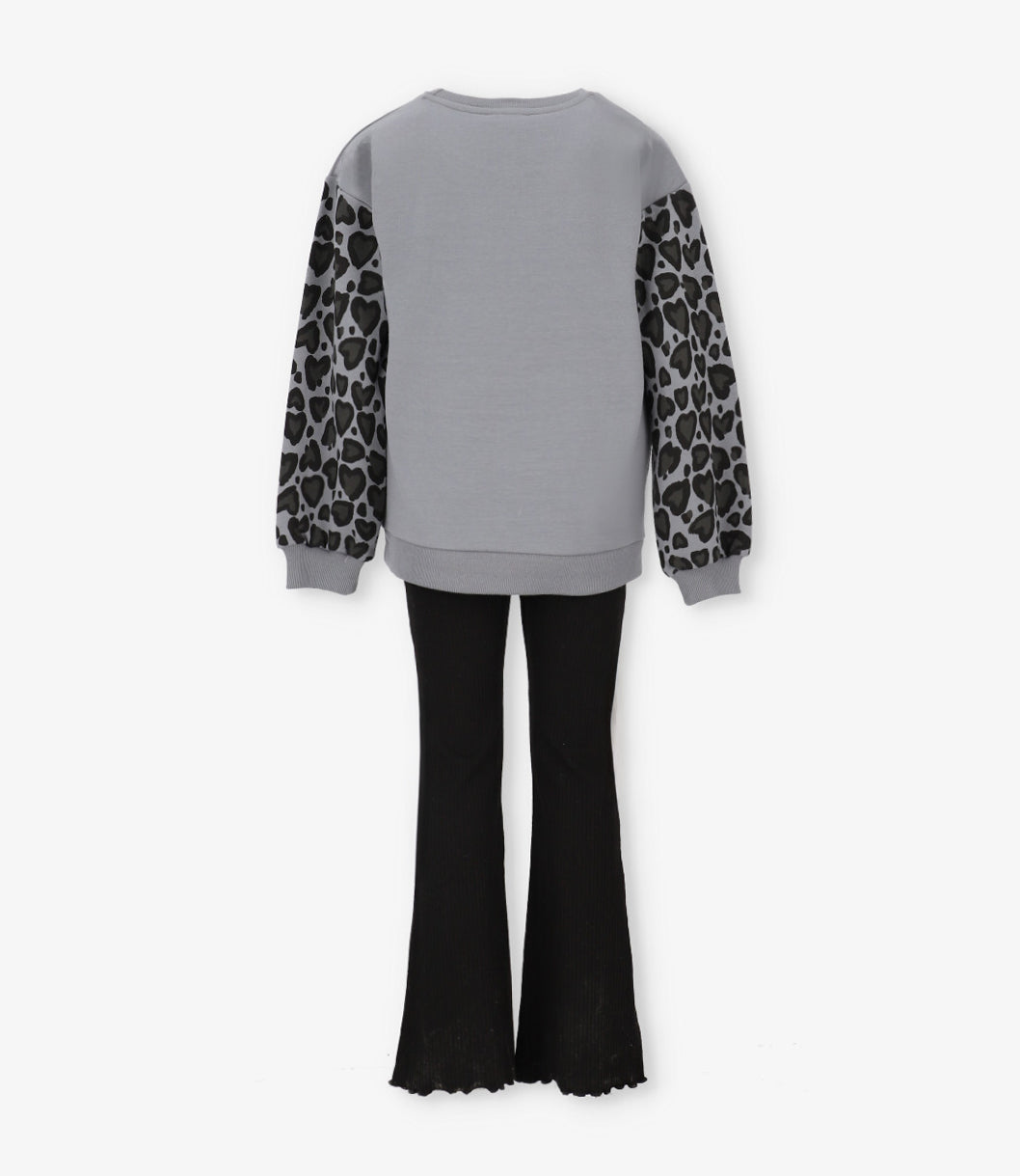 Conjunto niña sparkling mood marengo 4 Kids-1