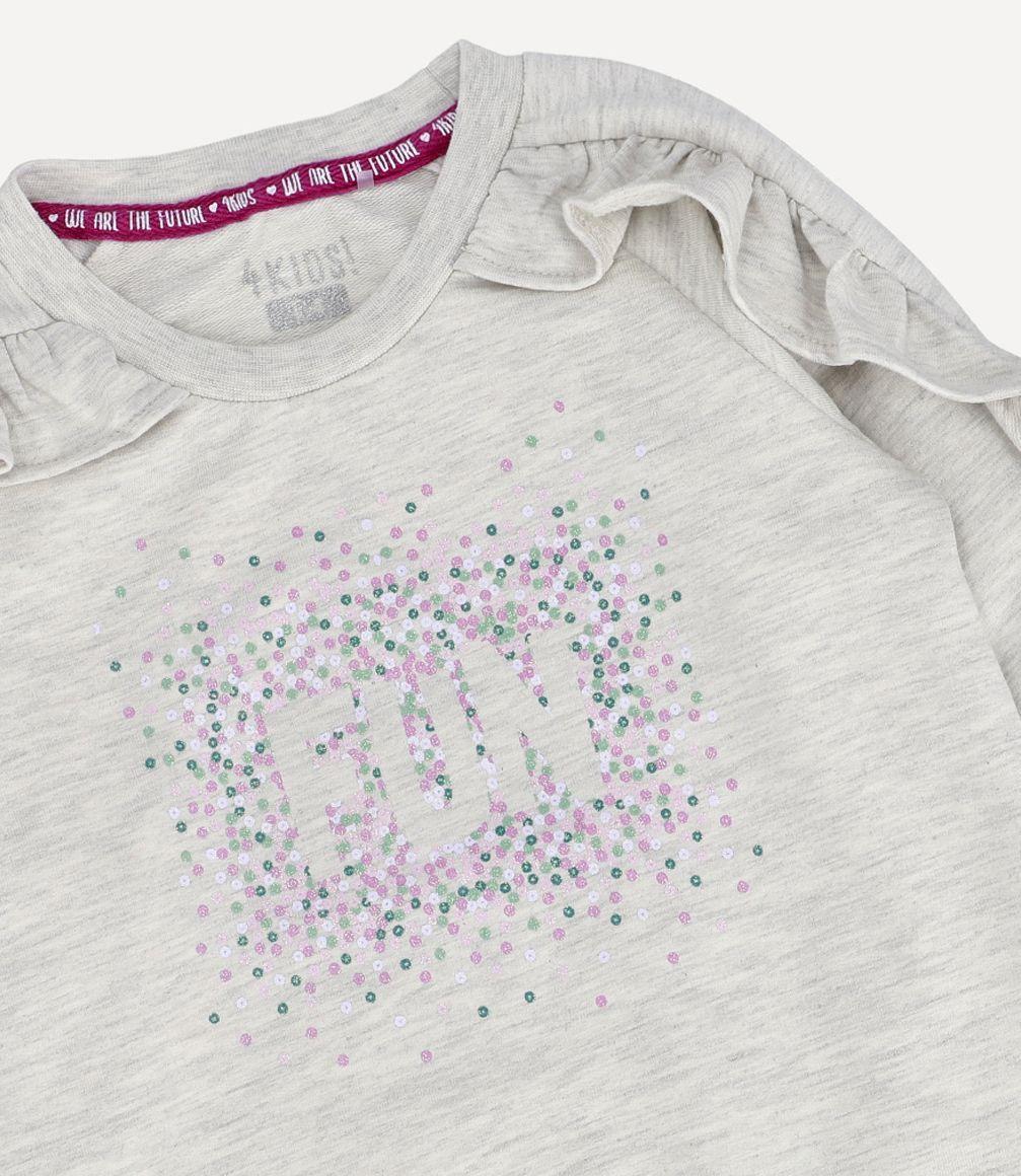 Polerón Girl Having Fun Niña Crudo 4 Kids-0