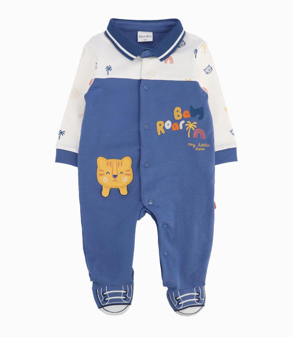 Enterito Recién Nacido Con Tigre Azul Piedra-3