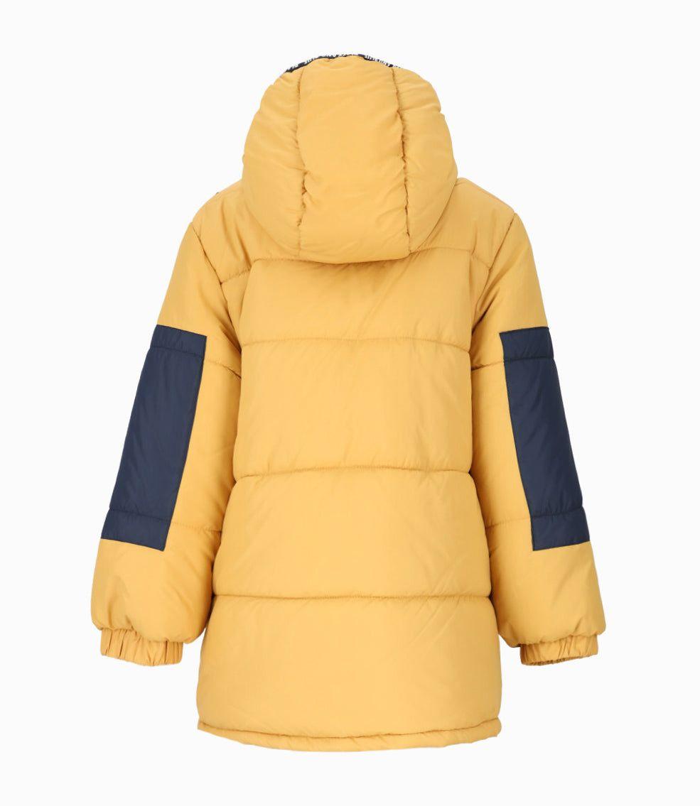 Parka niño impermeable mostaza Black and Blue-1