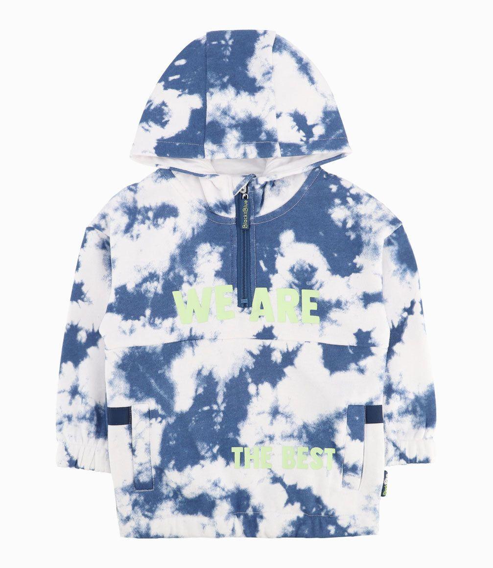 Polerón Bebé Con Gorro Tie Dye-6
