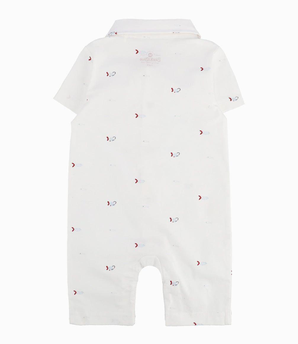 Enterito Recién Nacido Con Peces Blanco-3