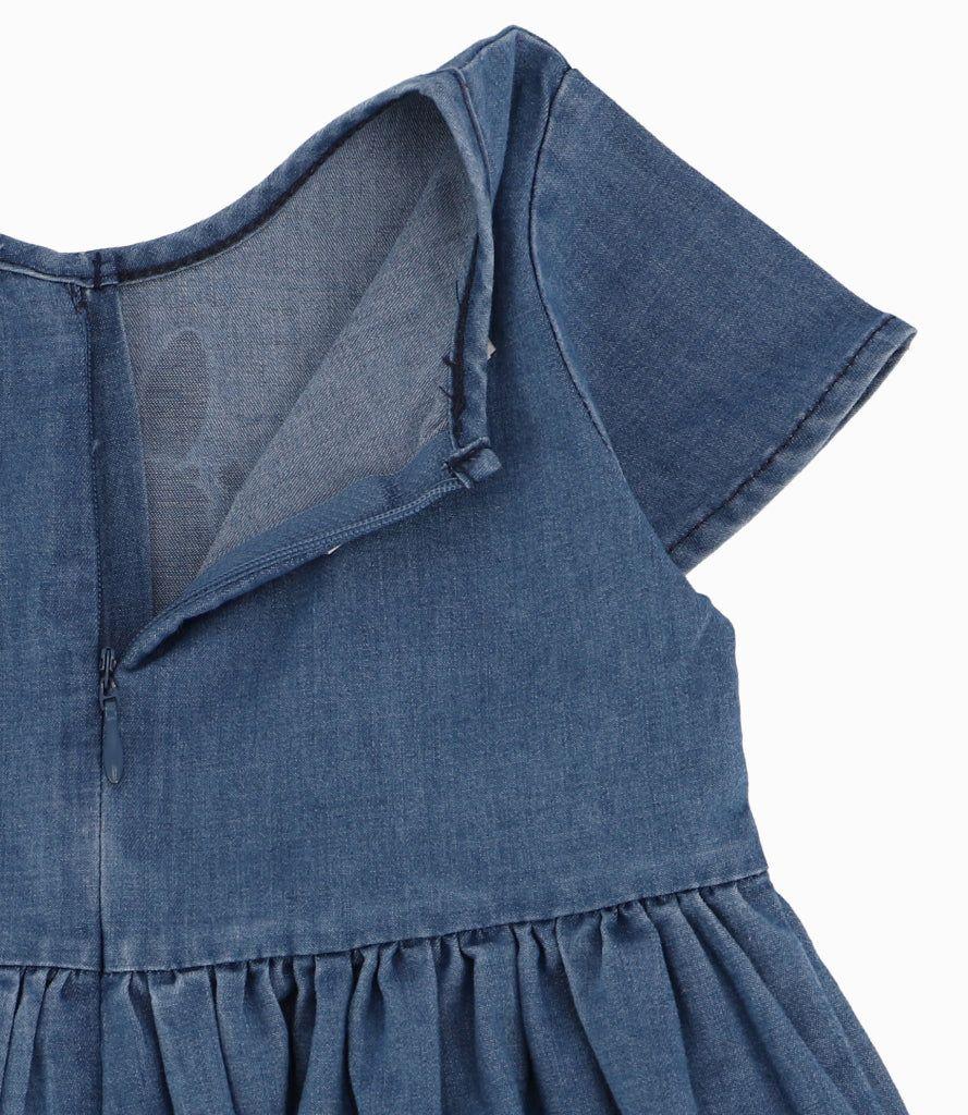 Conjunto Bebé De Vestido Y Calzas-4