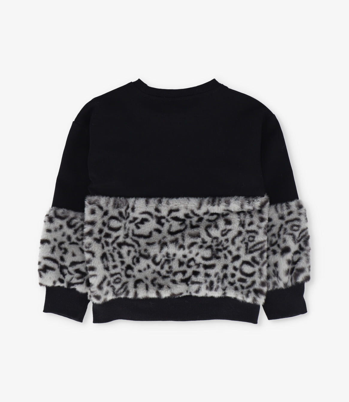Polerón niña sparkle mood negro 4 Kids-1