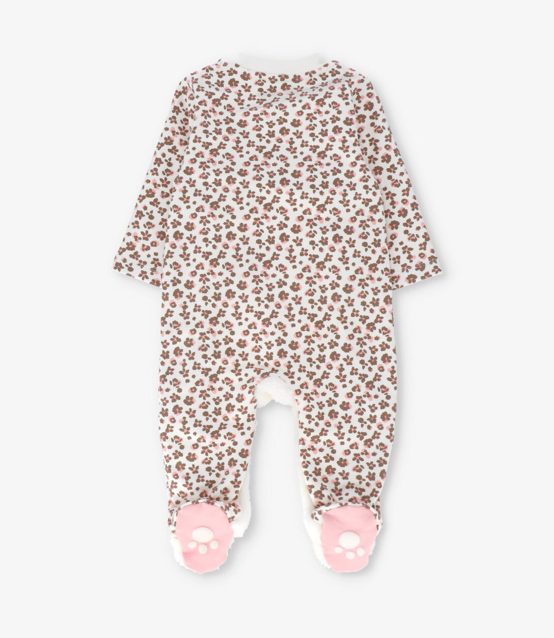 Enterito recién nacida diseño animal print rosado Limonada-1