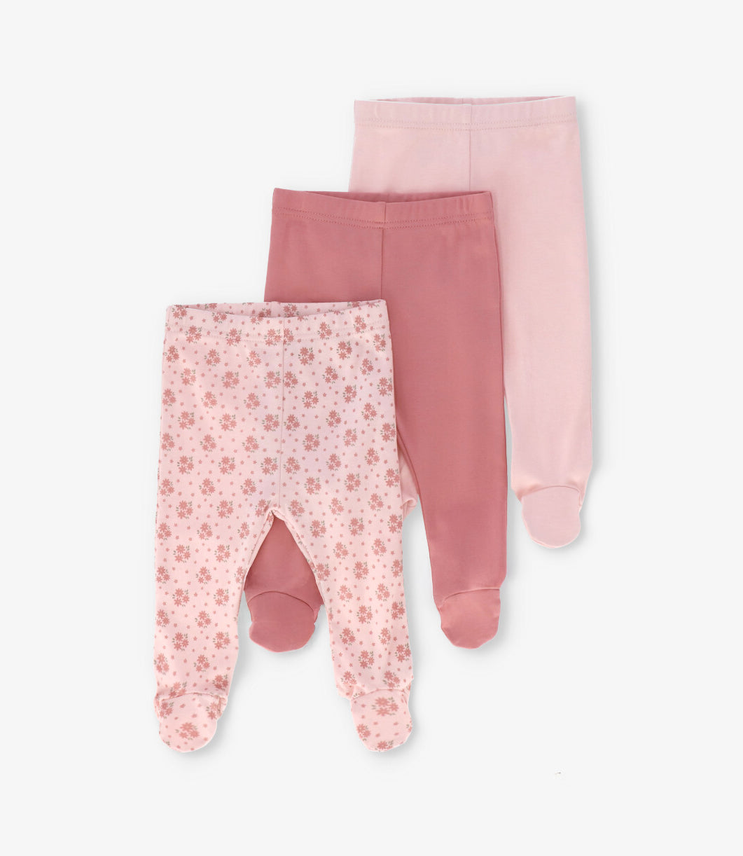 Calza recién nacida 3 unidades rosado 4 Kids-0