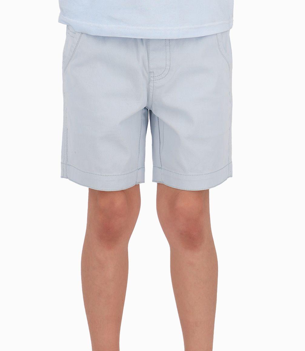 Bermuda Con Cordones Ajustables Niño Celeste Black and Blue-0