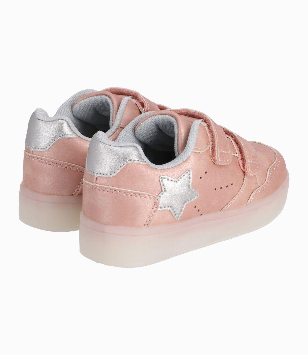 Zapatilla Caminante Con Luces 4 Kids Rosado-3