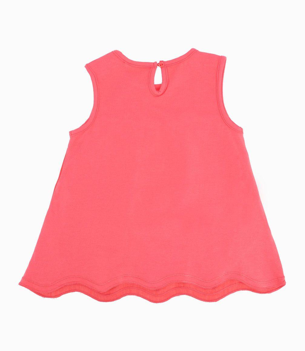 Polera Niña Sin Mangas Coral-6