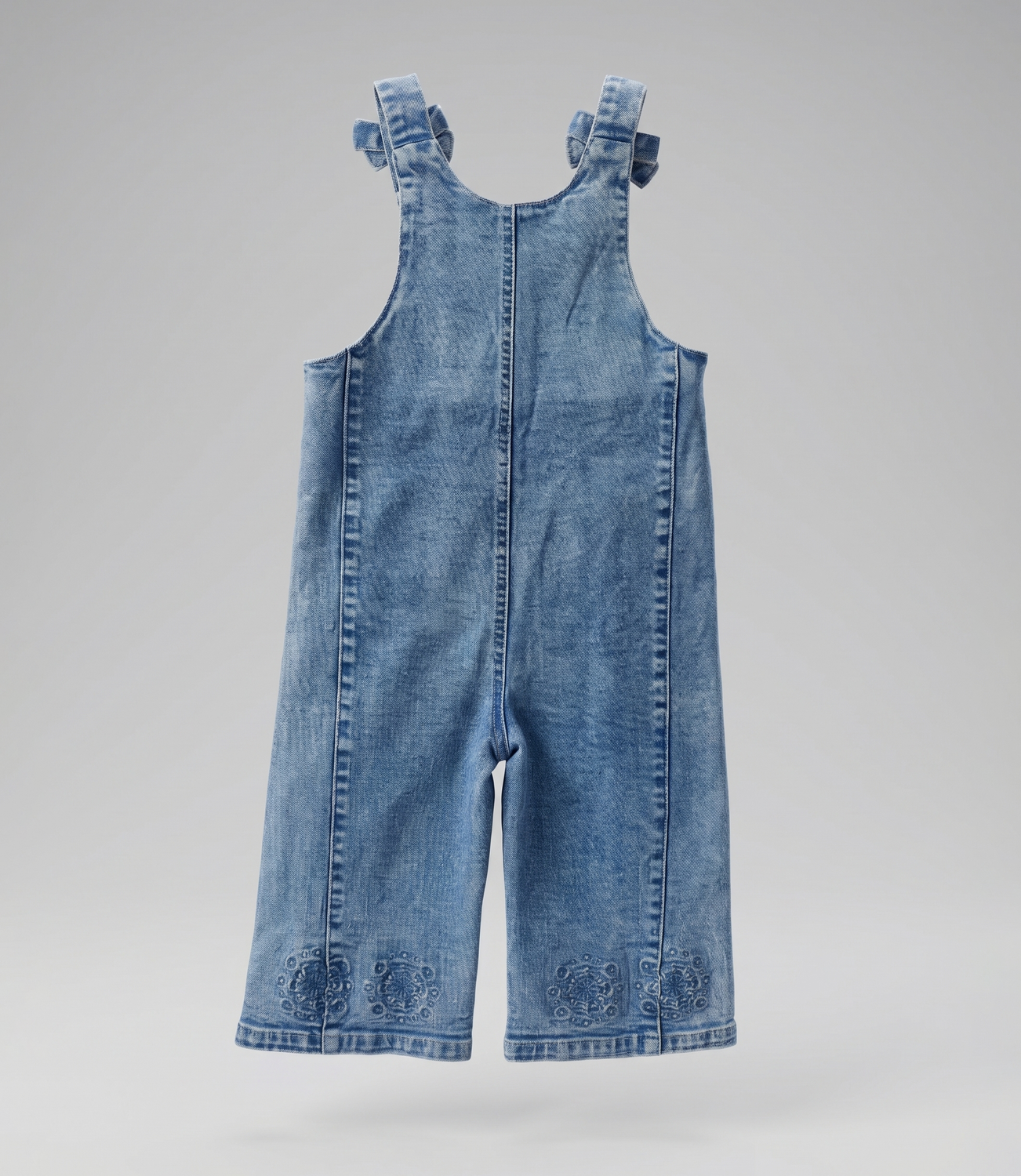 Jardinera niña con polera L11181270174 denim Limonada-2