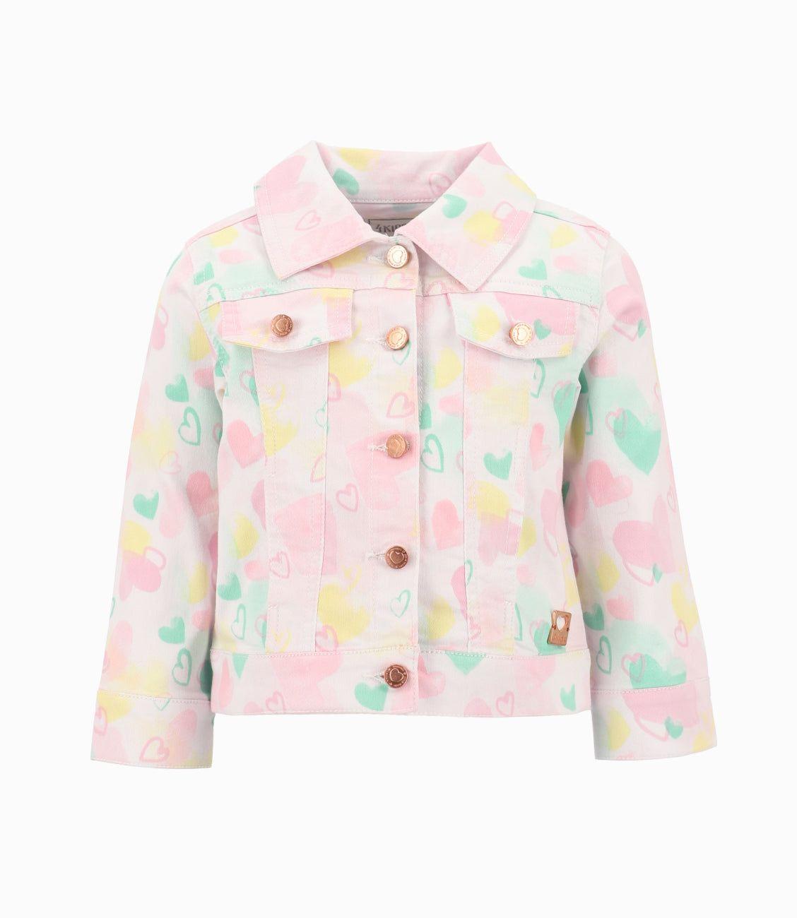Chaqueta Bebé Niña Diseño De Corazones Varios-9
