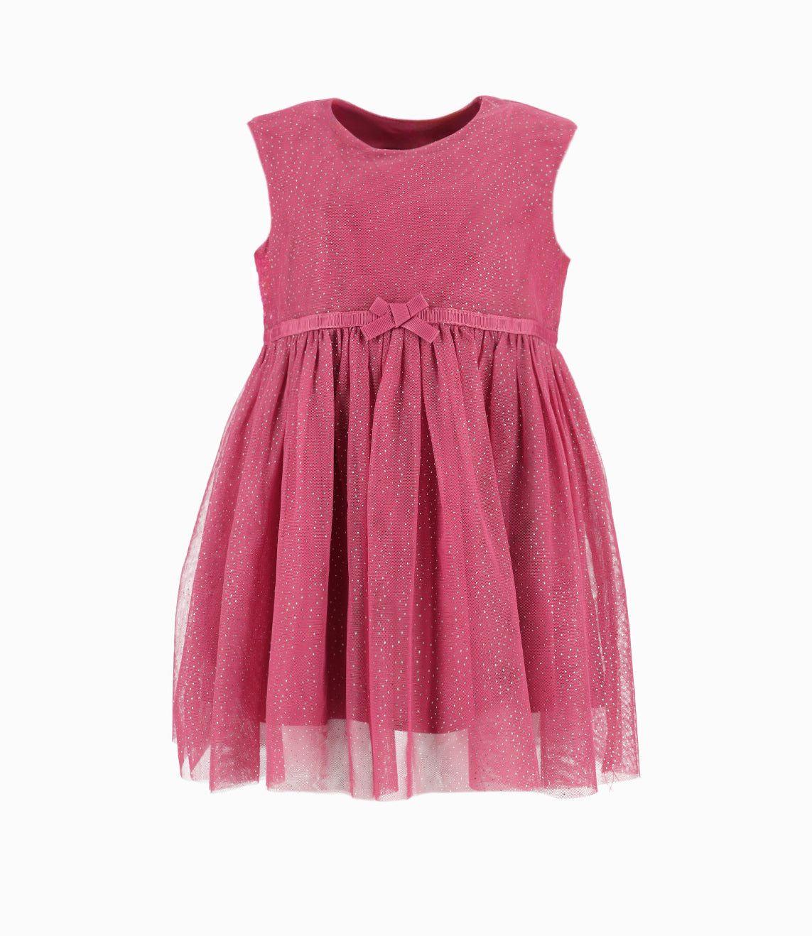 Conjunto bebés de vestido y abrigo burdeo Limonada-1