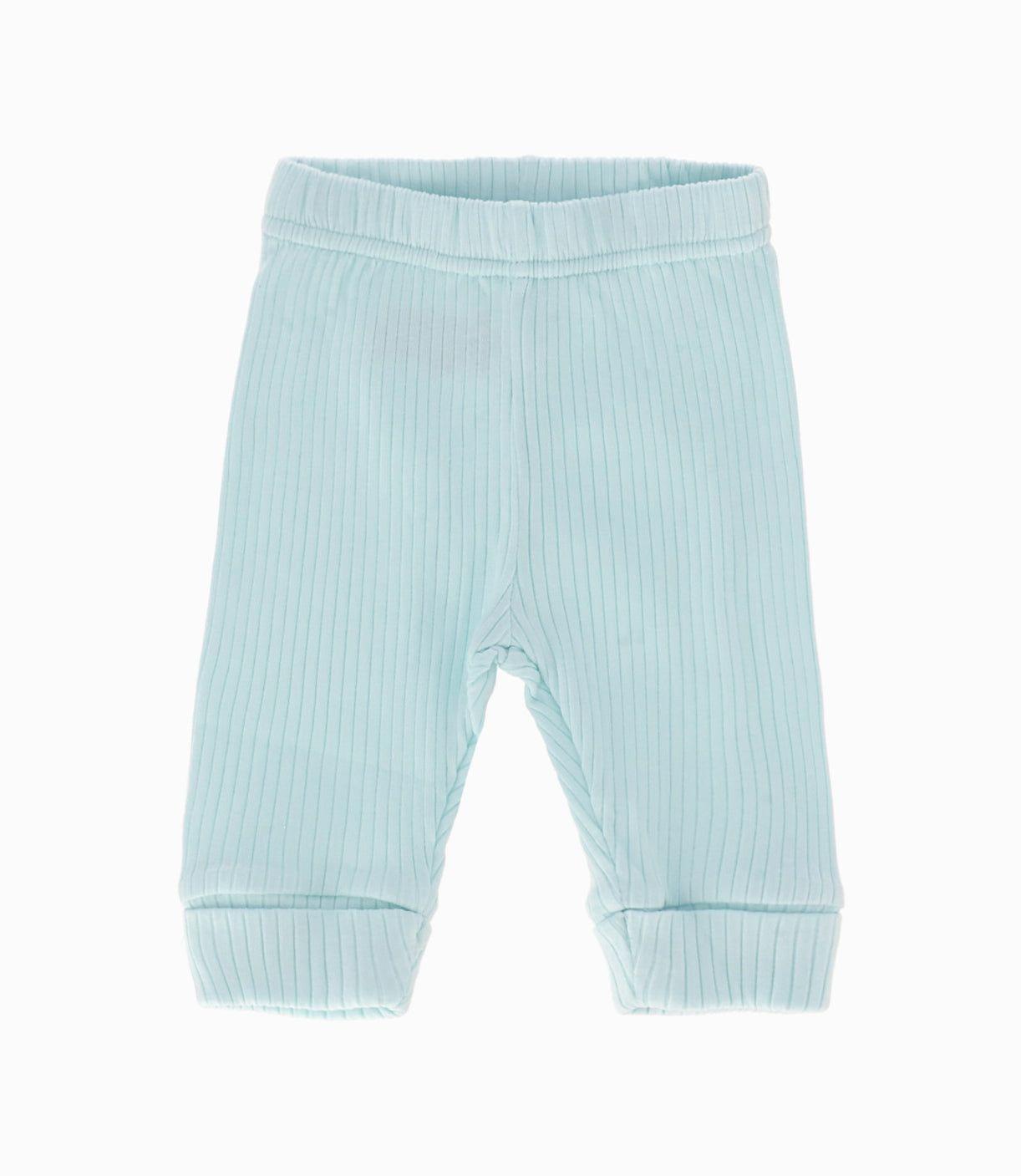 Buzo recién nacida de polerón y pantalón Verde Limonada-3