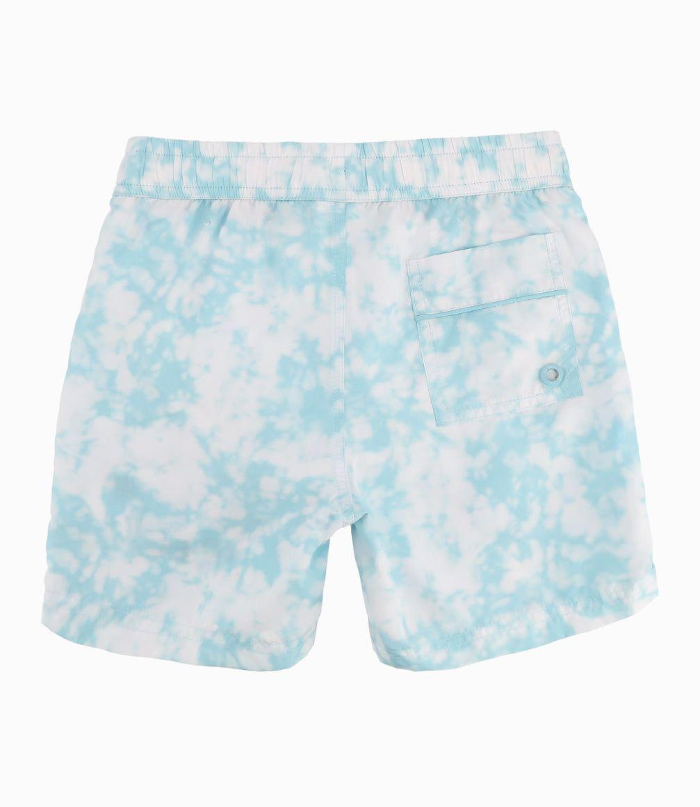 Bermuda Traje De Baño Niño Tie Dye Menta-5
