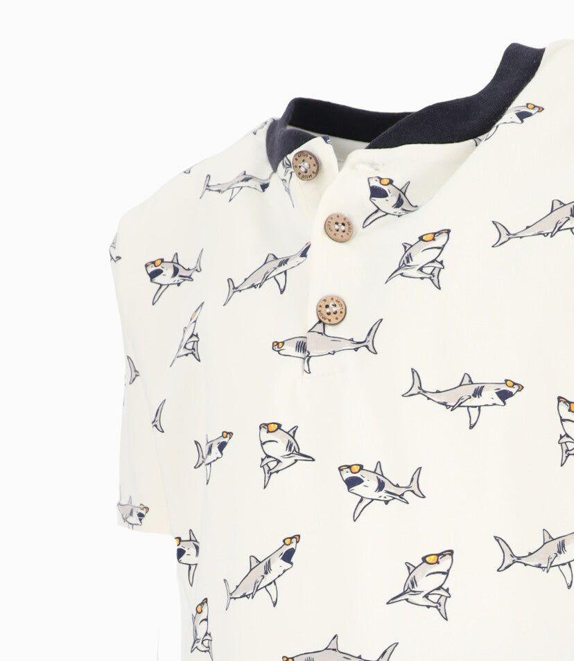 Conjunto niño con tiburones crudo 4 Kids-2