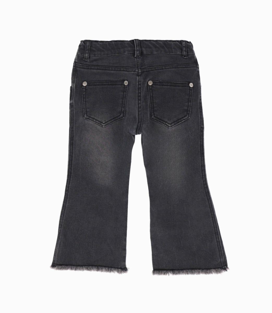 Jeans bebé acampanados gris Limonada-1