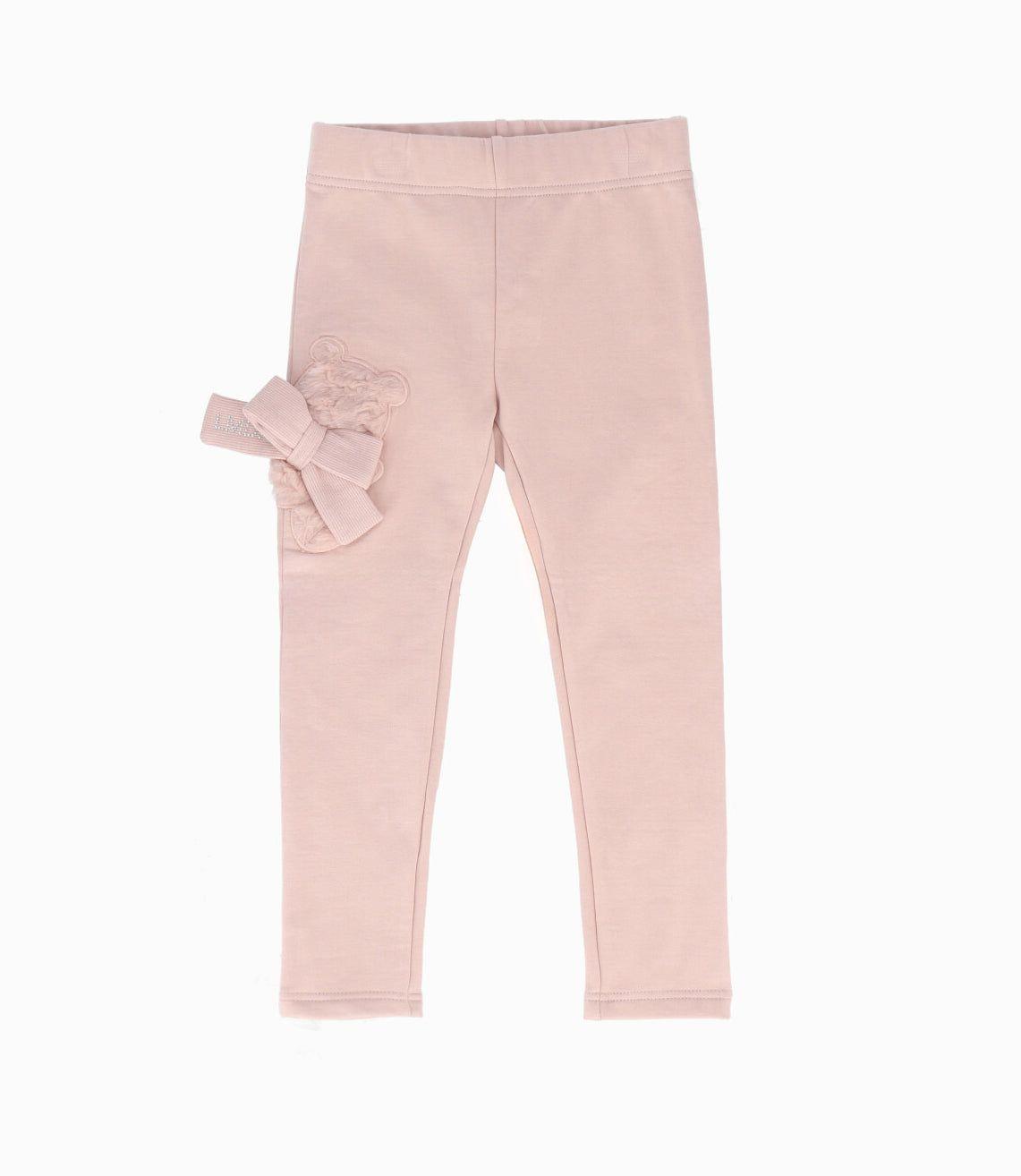 Calza niña con oso beige Limonada-0