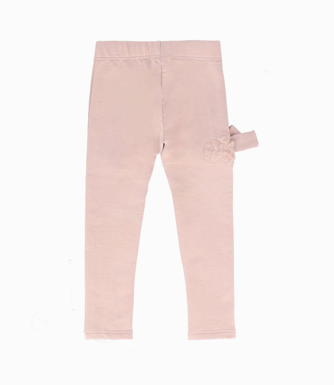 Calza niña con oso beige Limonada-1